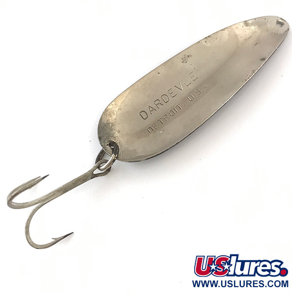 Vintage  Eppinger Dardevle, 1oz Black Devle fishing spoon #18012