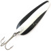 Vintage  Eppinger Dardevle, 1oz Black / White / Nickel fishing spoon #4202