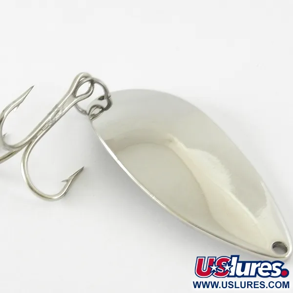 Vintage   Acme Little Cleo, 3/4oz Nickel fishing spoon #4216