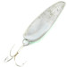 Vintage  Worth Chippewa, 2/3oz Green / Black / Nickel fishing spoon #4230
