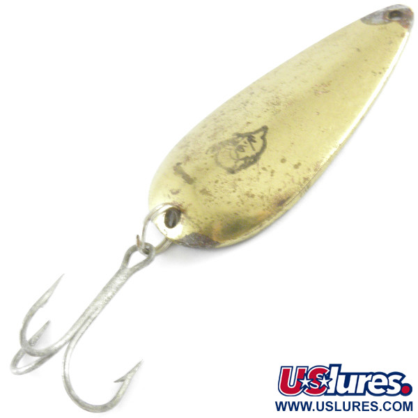 Vintage  Eppinger Dardevle Imp, 2/5oz Brass fishing spoon #4233