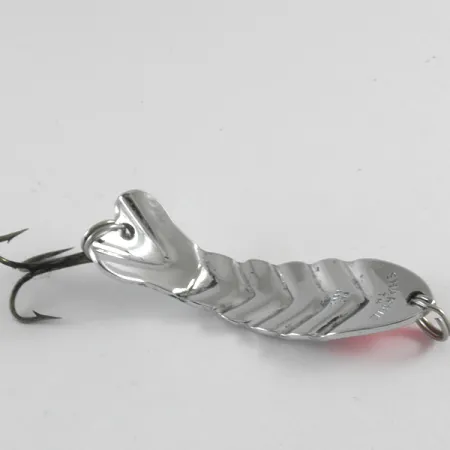 Vintage Other Sharpie, 1/4oz Nickel / Pink fishing spoon #4234