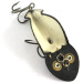 Vintage   Buck Perry Spoonplug, 1/3oz Black / White fishing spoon #4235