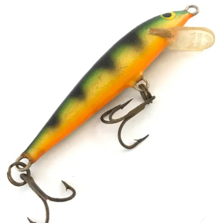 Vintage Rapala Original Floater, 1/8oz Perch fishing lure #4242