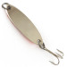 Vintage  Acme Kastmaster 4258, 1/4oz Nickel / Orange fishing spoon #4258