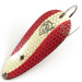 Vintage  Eppinger Weedless Dardevle Dardevlet , 3/4oz Red / White / Nickel fishing spoon #4261