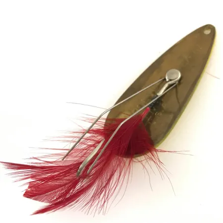 Vintage Eppinger Weedless Dardevle Imp, 2/5oz Five of Diamonds fishing spoon #4263