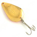 Vintage  Acme K.O. Wobbler, 1/2oz Gold / Orange fishing spoon #4268