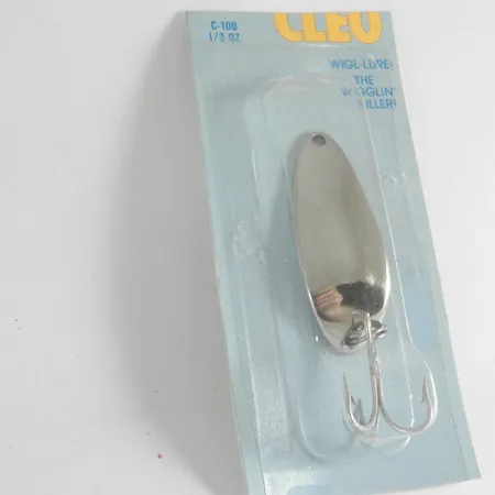 Seneca Little Cleo (Hula Girl), 1/3oz Nickel fishing spoon #4285