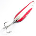 Vintage  Eppinger Dardevle, 1oz Red / White / Nickel fishing spoon #4306