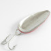 Vintage  Eppinger Dardevle Dardevlet , 3/4oz Red / White / Nickel fishing spoon #4307