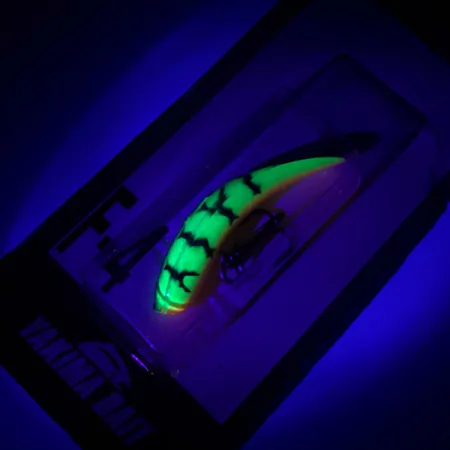 Yakima Bait FlatFish , 1/8oz Fire Tiger spinning lure #4323