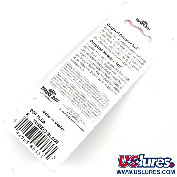  Yakima Bait Worden’s Original Rooster Tail, 1/16oz Fluorescent Orange spinning lure #4334