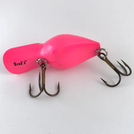 Brad’s Killer Wee Wiggler, 1/4oz Pink fishing lure #4354