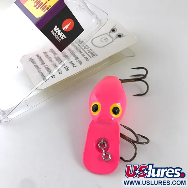  Brad’s Killer Wee Wiggler, 1/4oz Pink fishing lure #4354