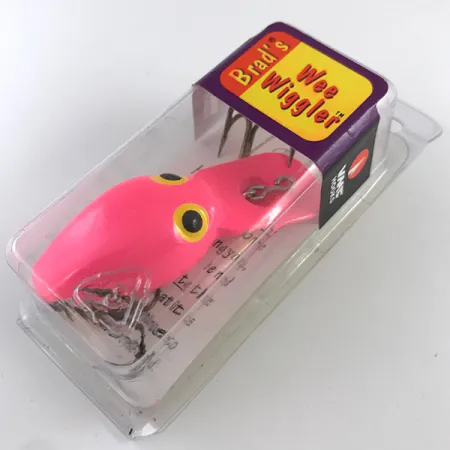 Brad’s Killer Wee Wiggler, 1/4oz Pink fishing lure #4354