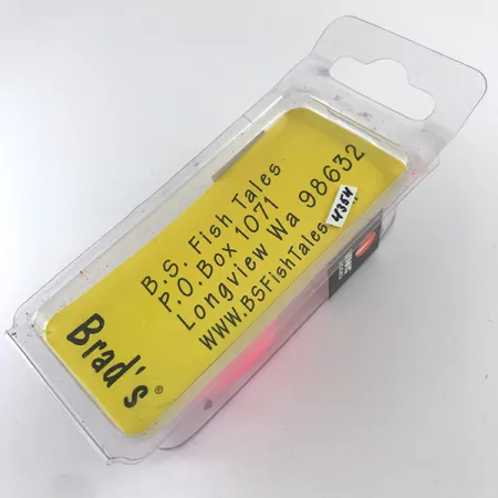 Brad’s Killer Wee Wiggler, 1/4oz Pink fishing lure #4354