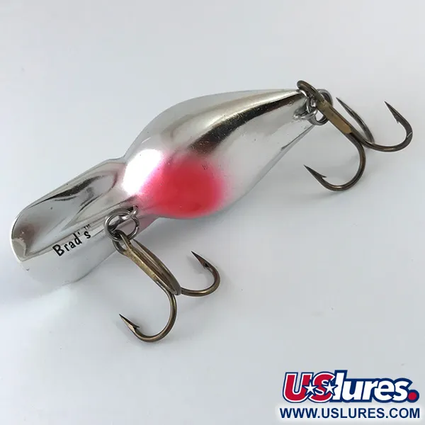  Brad’s Killer Wee Wiggler, 1/4oz Silver fishing lure #4355