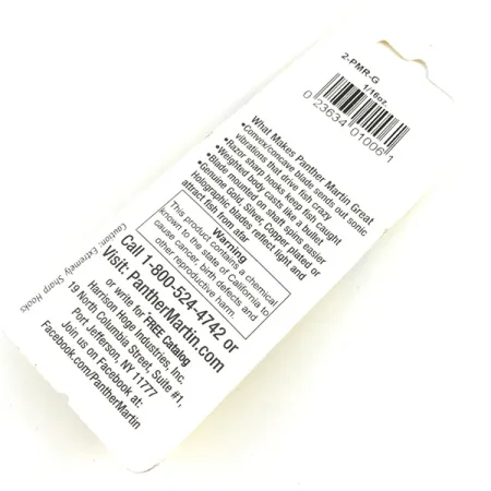 Panther Martin 4, 1/8oz Gold spinning lure #15766