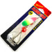  Yakima Bait Flash-GLO, 1/4oz Red / White / Green / Yellow spinning lure #4365