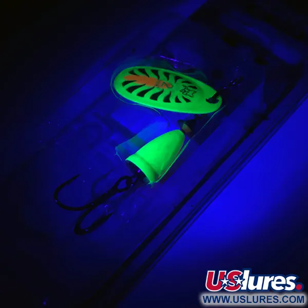 Blue Fox Super Vibrax 2 UV, 3/16oz spinning lure #4366