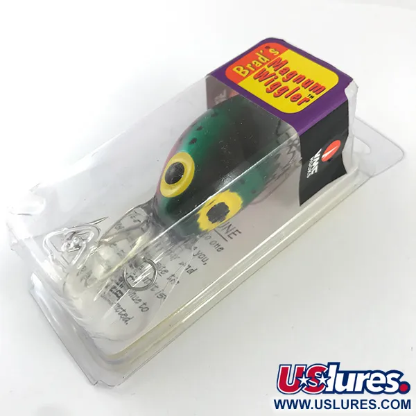  Brad’s Killer Magnum Wiggler, 3/4oz Rainbow Trout fishing lure #4370