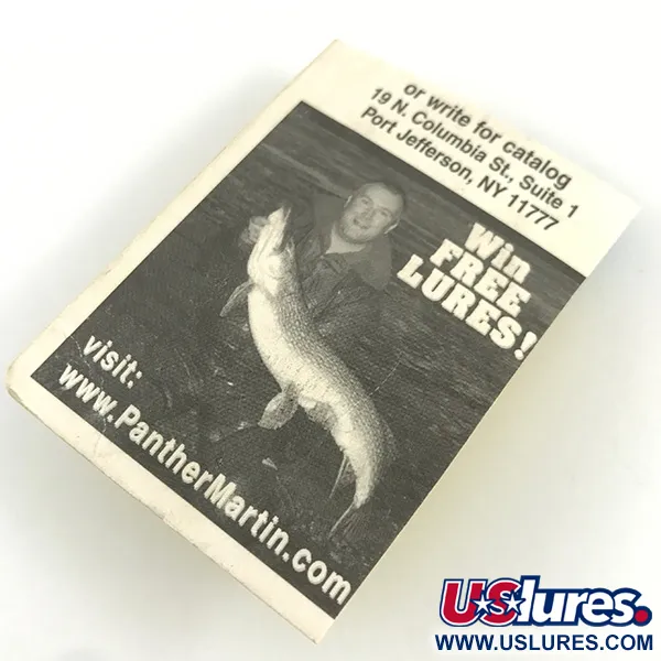   Panther Martin 4, 1/8oz Gold / Red spinning lure #4372