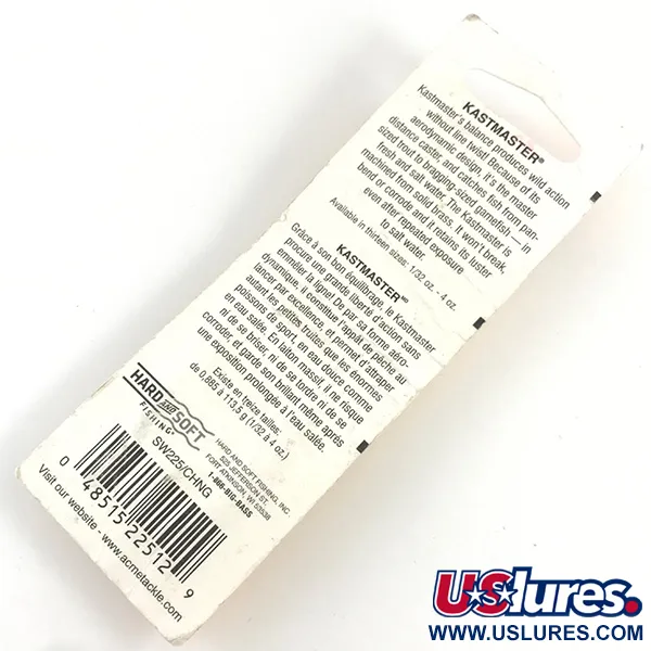  Acme Kastmaster, 3/32oz Nickel / Blue fishing spoon #4379