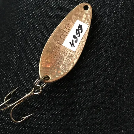 Vintage Seneca Little Cleo Crystal, 1/4oz Crystal (Golden Scale)  fishing spoon #4399