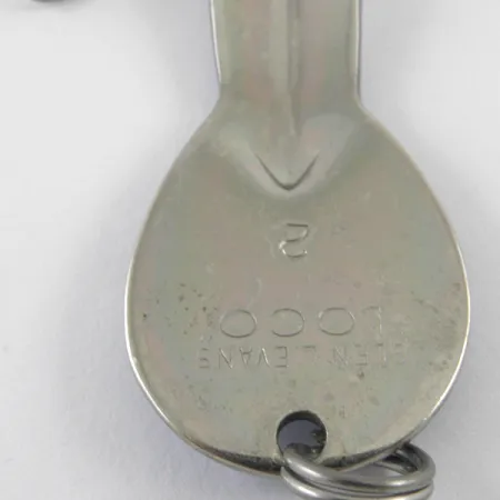 Vintage Glen Evans Loco 2, 1/4oz Blue / Hologram fishing spoon #4400