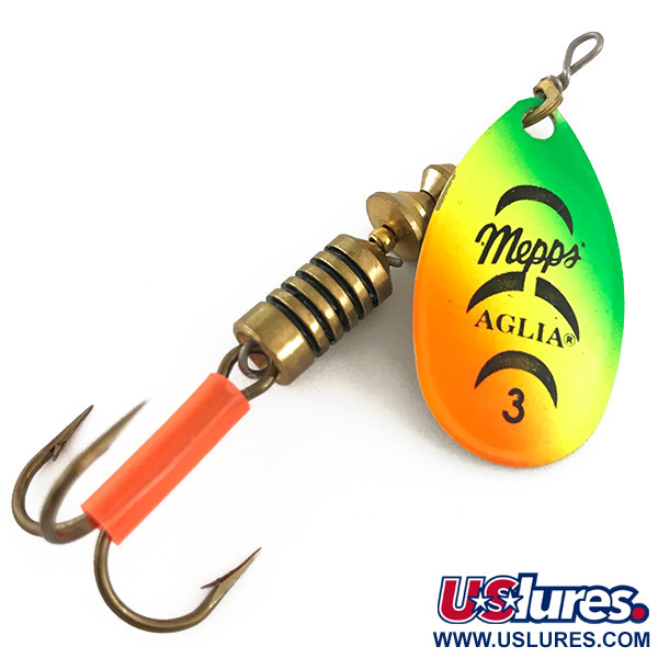 15) Fishing lures, includes: 3- Little Cleo's, Mepps, Shyster, and others -  Albrecht Auction Service
