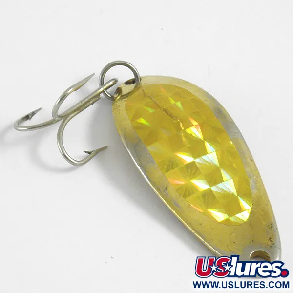 Vintage Seneca Little Cleo, 1/4oz Gold fishing spoon #4435