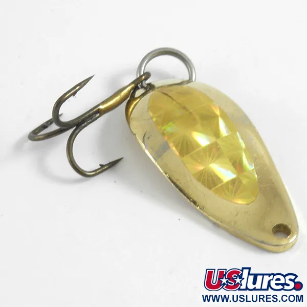 Vintage Seneca Little Cleo, 3/16oz Gold fishing spoon #4440