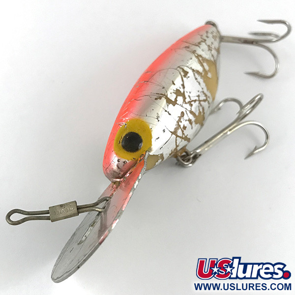 Vintage Storm Hot'N Tot Thin Fin, 2/5oz Silver / Red fishing lure