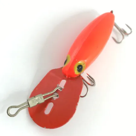 Vintage Storm Hot'N Tot Thin Fin, 1/4oz Fluorescent Pink fishing lure #4456