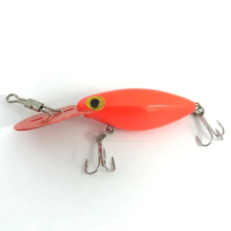 Vintage Storm Hot'N Tot Thin Fin, 1/4oz Fluorescent Pink fishing lure #4456