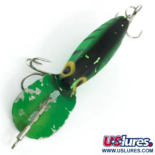 Vintage Storm Hot'N Tot Thin Fin, 1/4oz Green fishing lure #4457