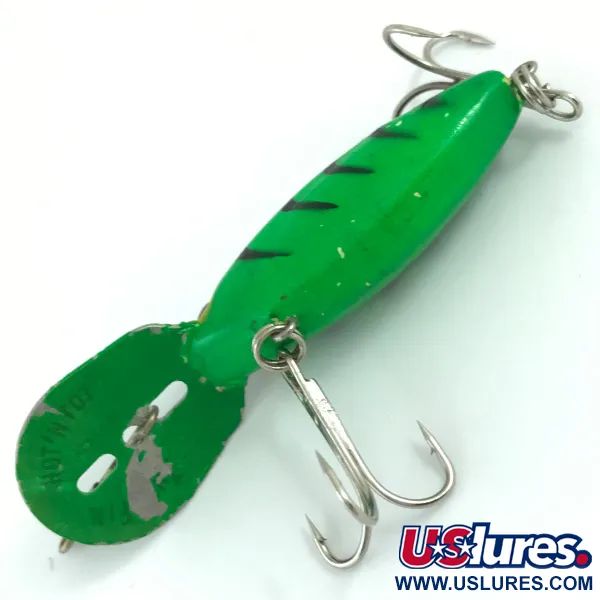 Vintage Storm Hot'N Tot Thin Fin, 1/4oz Green fishing lure #4457