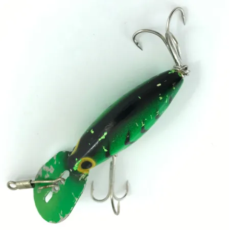 Vintage Storm Hot'N Tot Thin Fin, 1/4oz Green fishing lure #4457