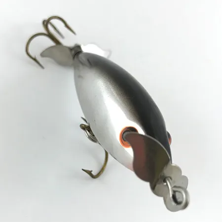 Vintage Cotton Cordell CRAZY SHAD, 1/3oz Silver fishing lure #4459