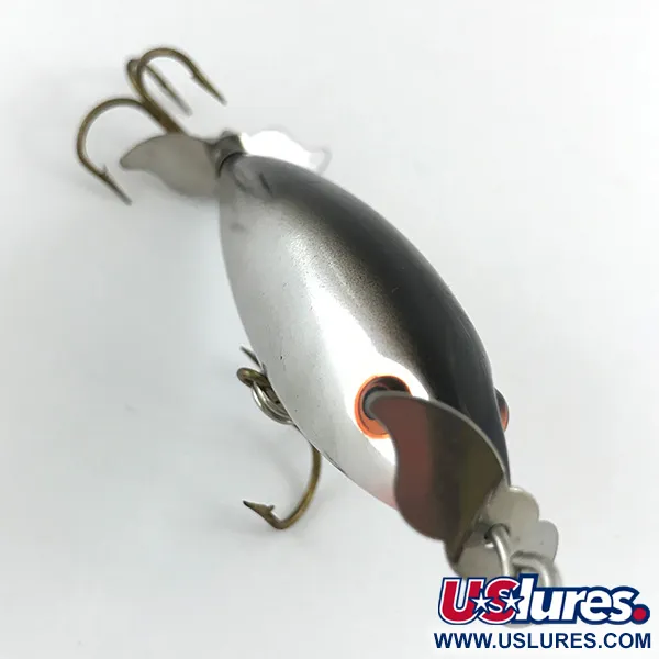 Vintage   Cotton Cordell CRAZY SHAD, 1/3oz Silver fishing lure #4459