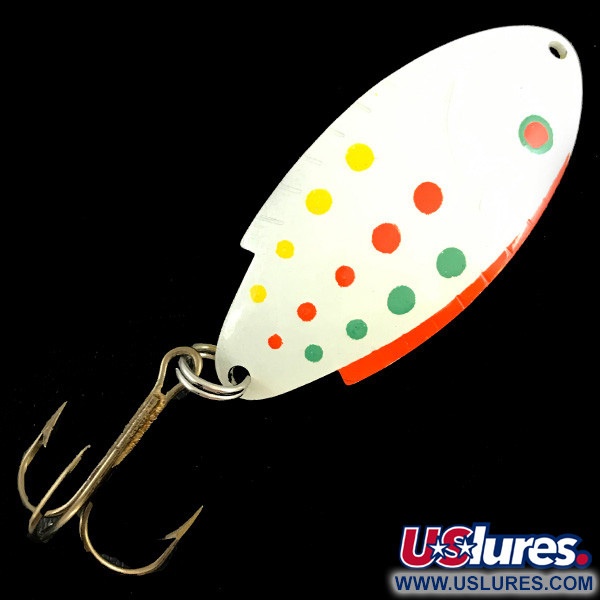 Vintage   Thomas Buoyant, 1/2oz Trout / Yellow fishing spoon #4463