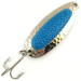 Vintage   Blue Fox Pixee , 1/2oz Hammered Nickel / Blue fishing spoon #4475