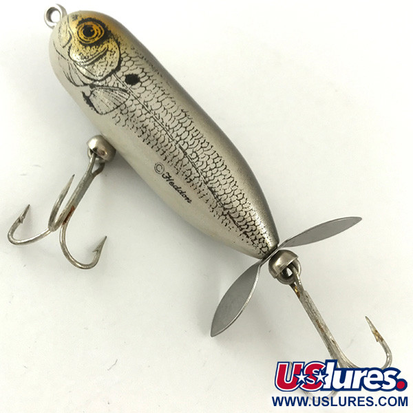 Heddon Baby Torpedo Vintage Silver fishing lure