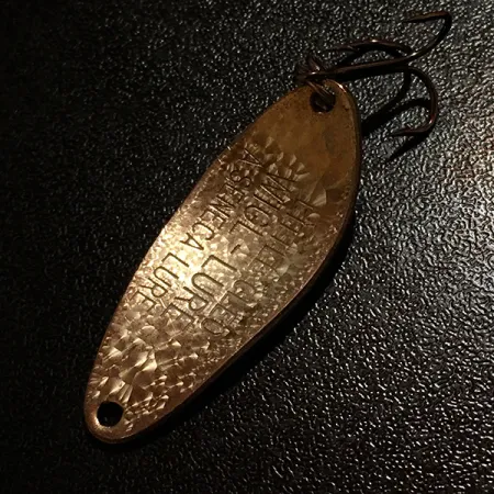 Vintage Seneca Little Cleo Crystal, 1/4oz Crystal fishing spoon #16265