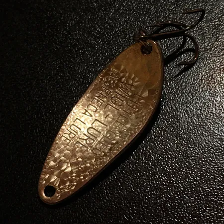 Vintage Seneca Little Cleo Crystal, 1/4oz Crystal (Golden Scale)  fishing spoon #4517