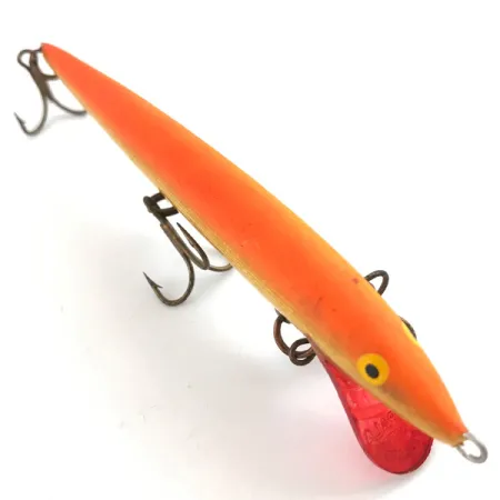 Vintage Rapala Original Floater, 3/16oz Orange fishing lure #4519