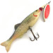 Vintage  Renosky Lures Renosky , 1 1/3oz Red / Green spinning lure #4520