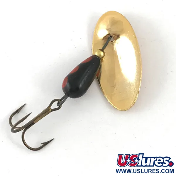 Vintage   Panther Martin 4, 1/8oz Gold / Red spinning lure #4538
