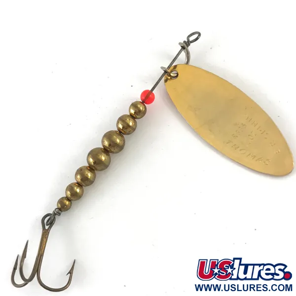 Vintage Thomas EP Spinn, 1/4oz Gold spinning lure #4543